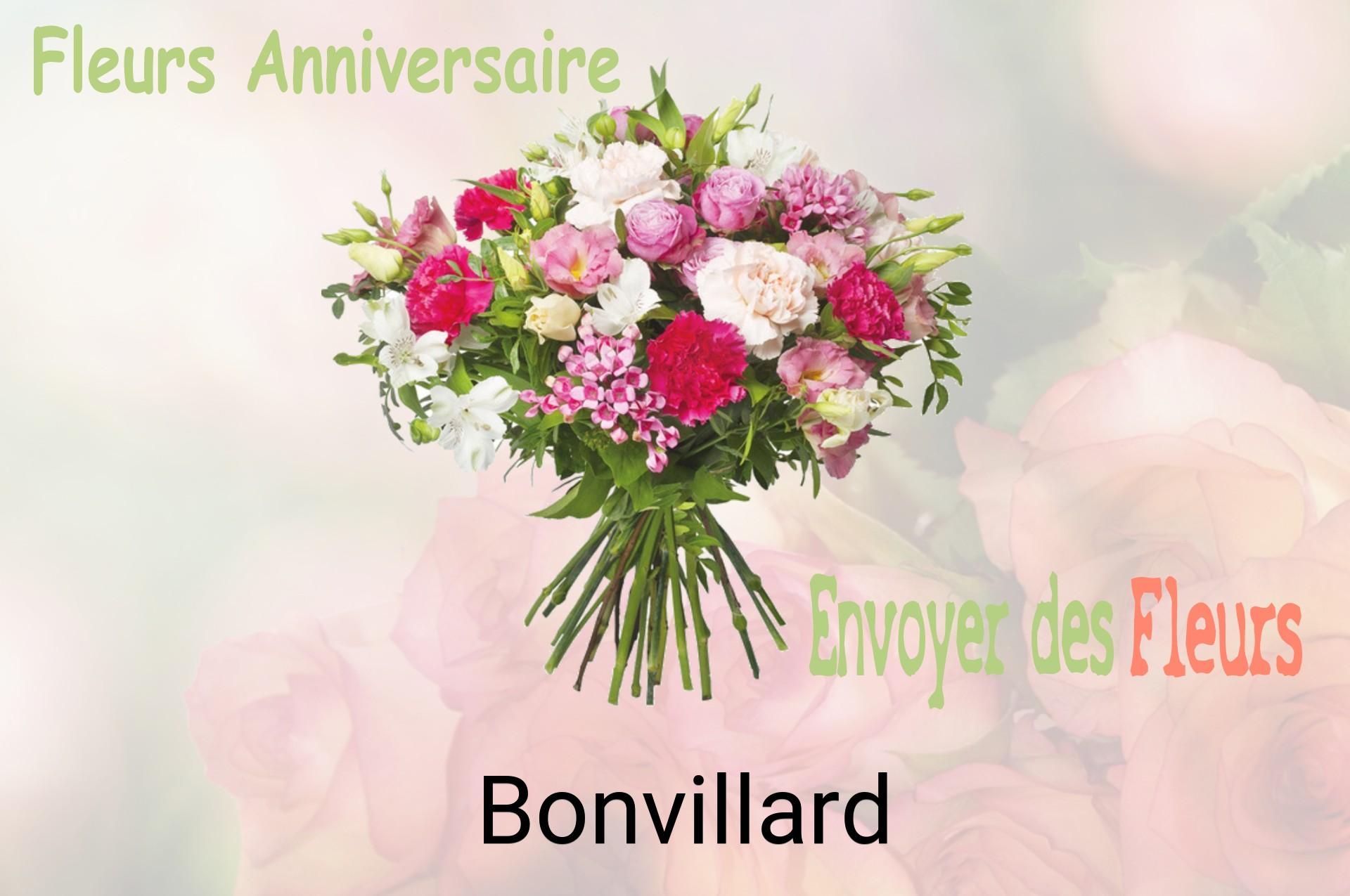Bouquet de fleurs d’anniversaire livré à Bonvillard
